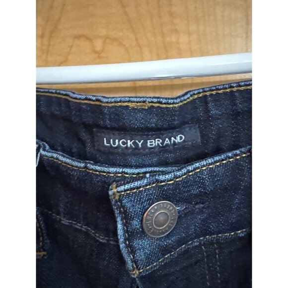 Lucky Brand Mens Dark Wash Straight Leg Jeans Size 30/32 - Picture 4 of 7